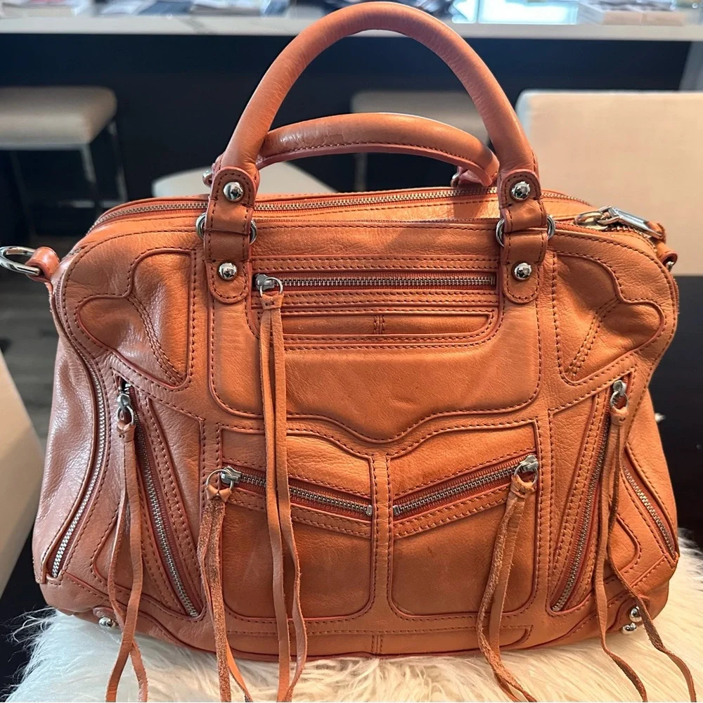 Rebecca Minkoff spring salmon color bag - Picture 3 of 10